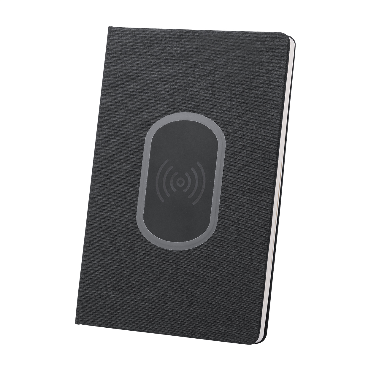caricabatterie wireless per notebook — gadget promozionale personalizzabile con il tuo logo