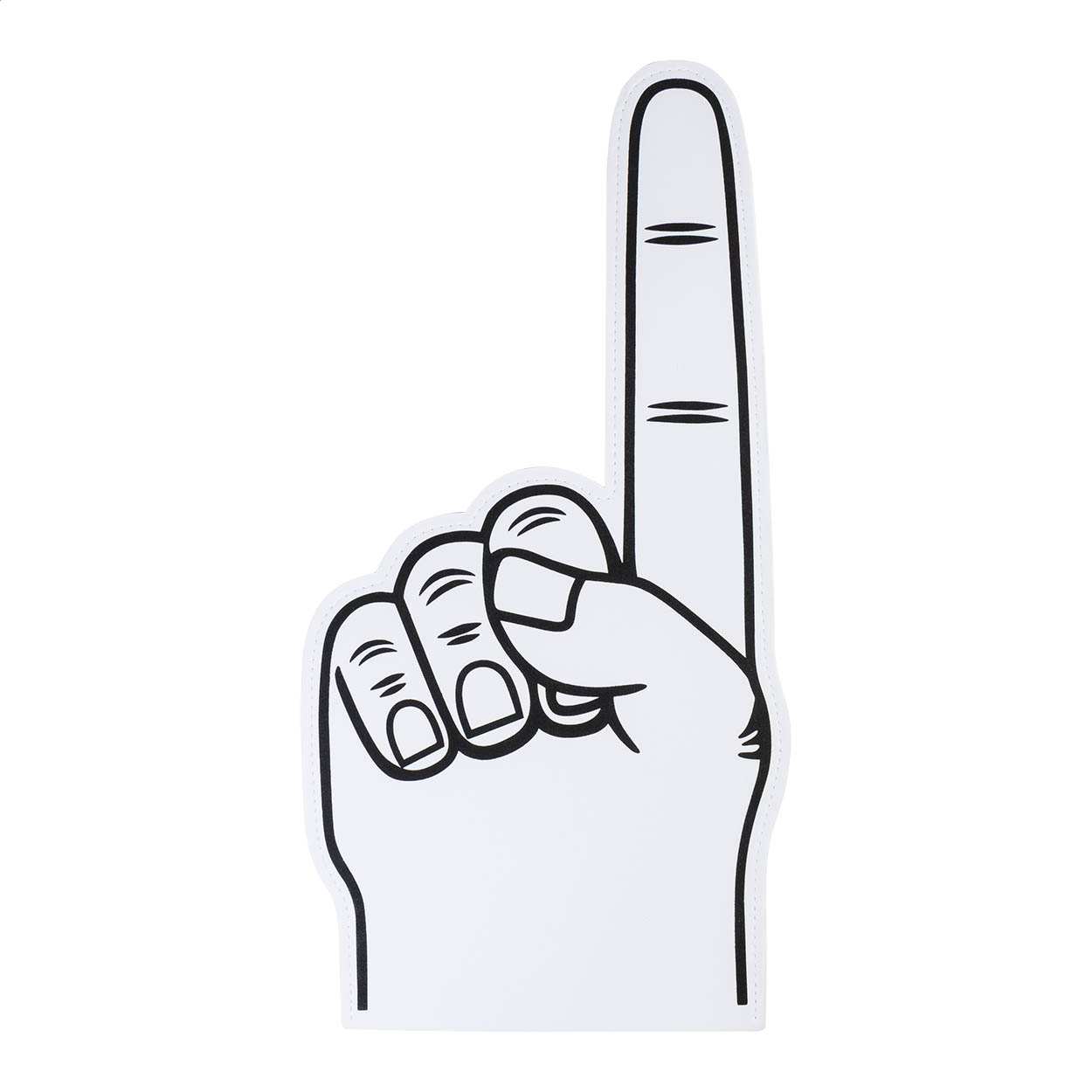 mano del tifoso — gadget promozionale personalizzabile con il tuo logo