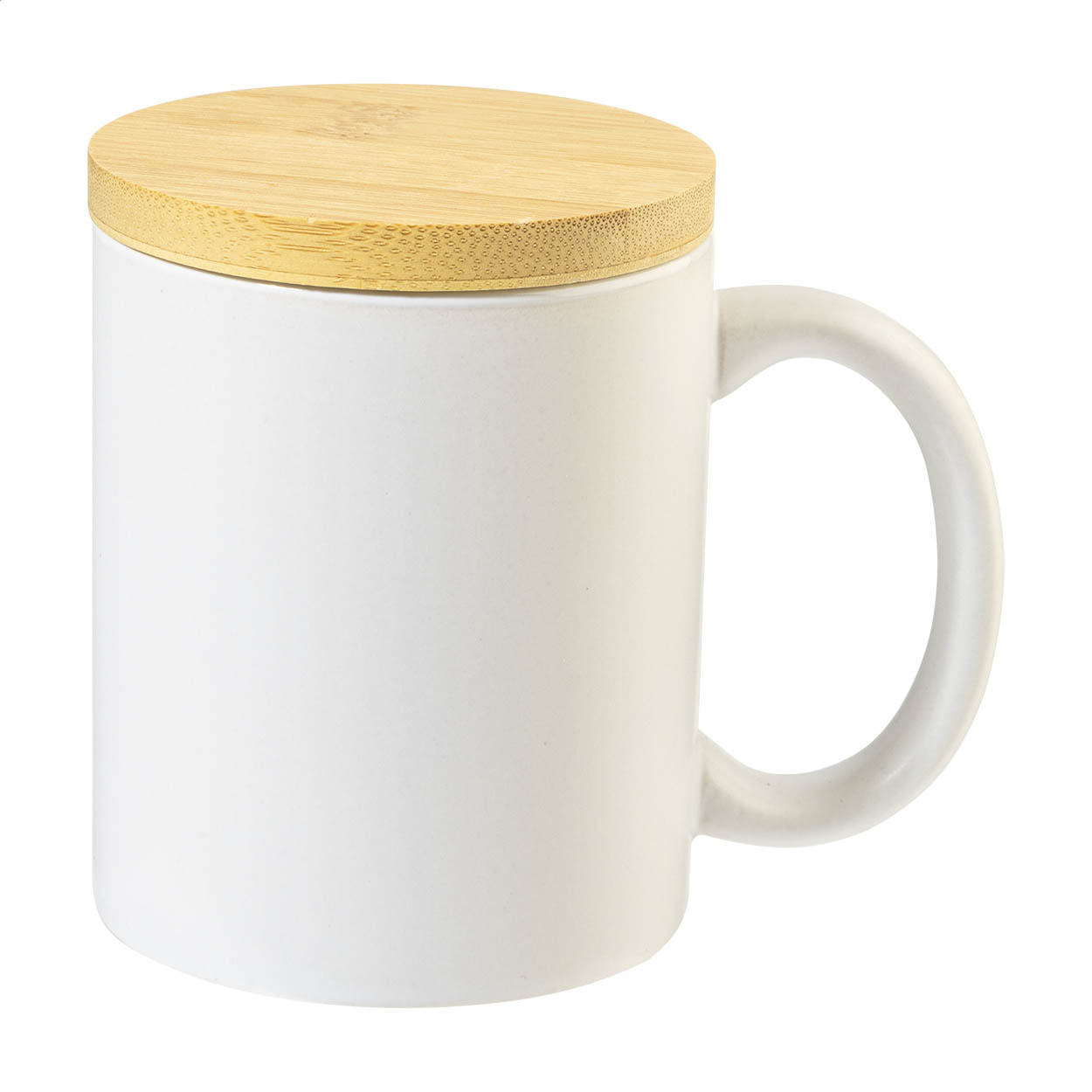 Tazza mug in ceramica da 370 ml — gadget promozionale personalizzabile con il tuo logo