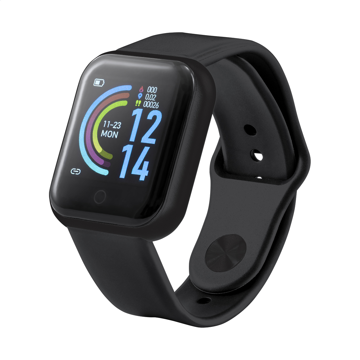 orologio intelligente — gadget promozionale personalizzabile con il tuo logo