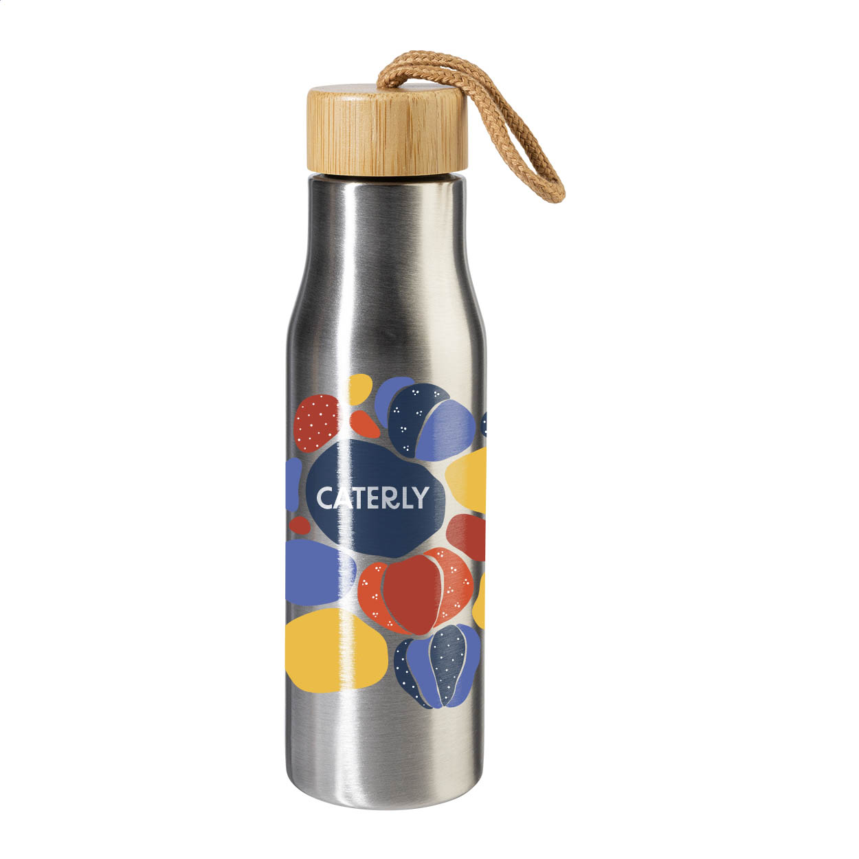 Borraccia in acciaio — gadget promozionale personalizzabile con il tuo logo