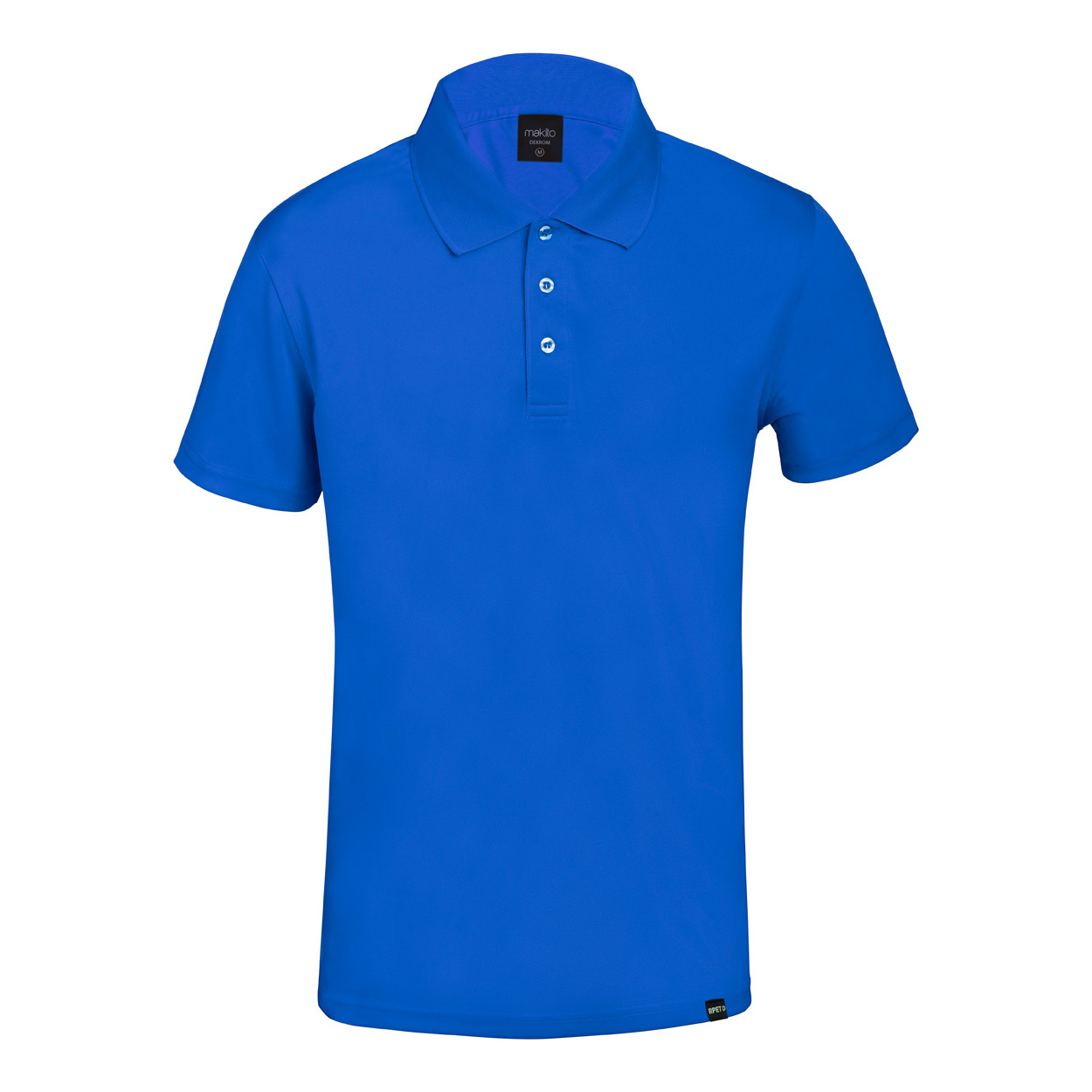 Polo in RPET — gadget promozionale personalizzabile con il tuo logo