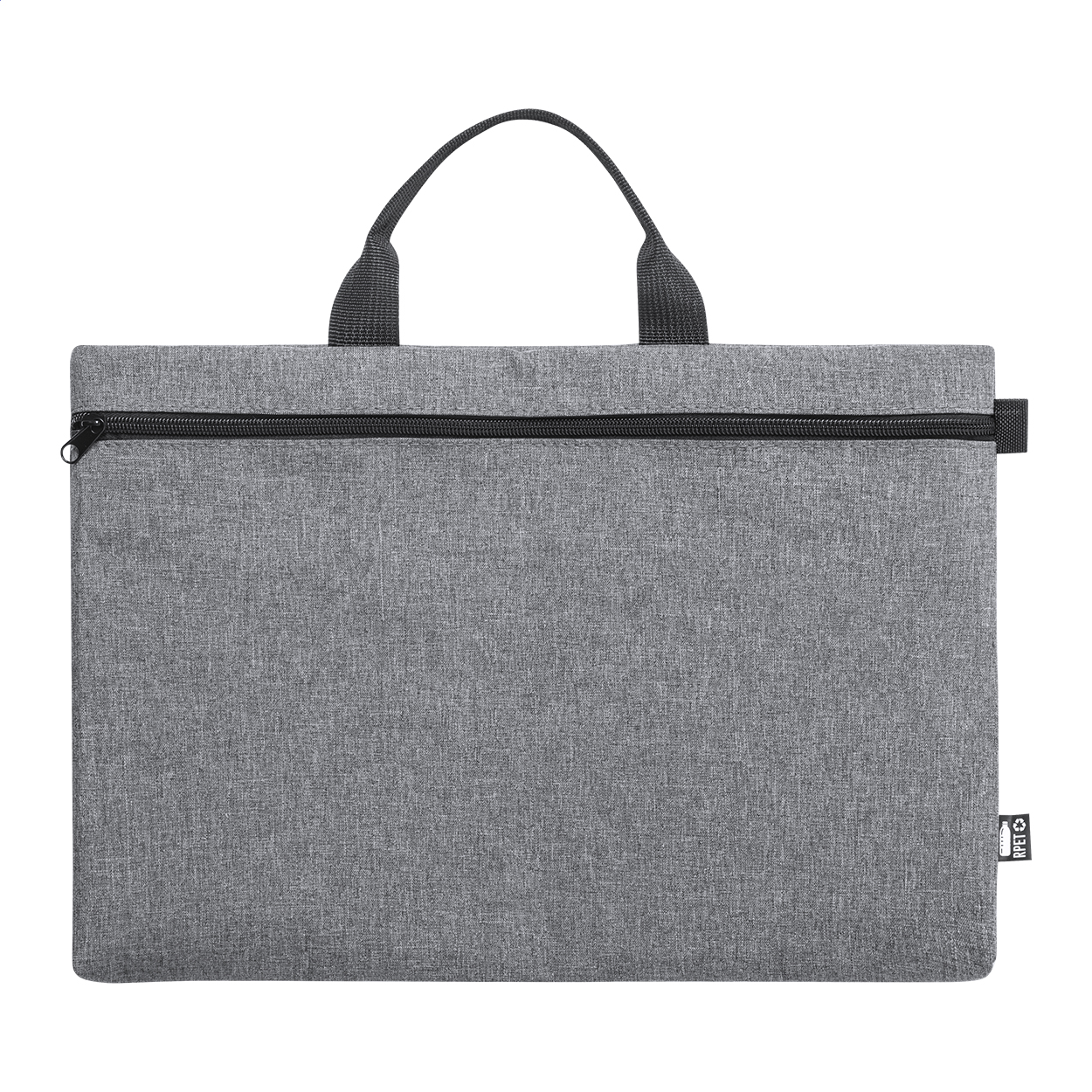 borsa portadocumenti in RPET — gadget promozionale personalizzabile con il tuo logo