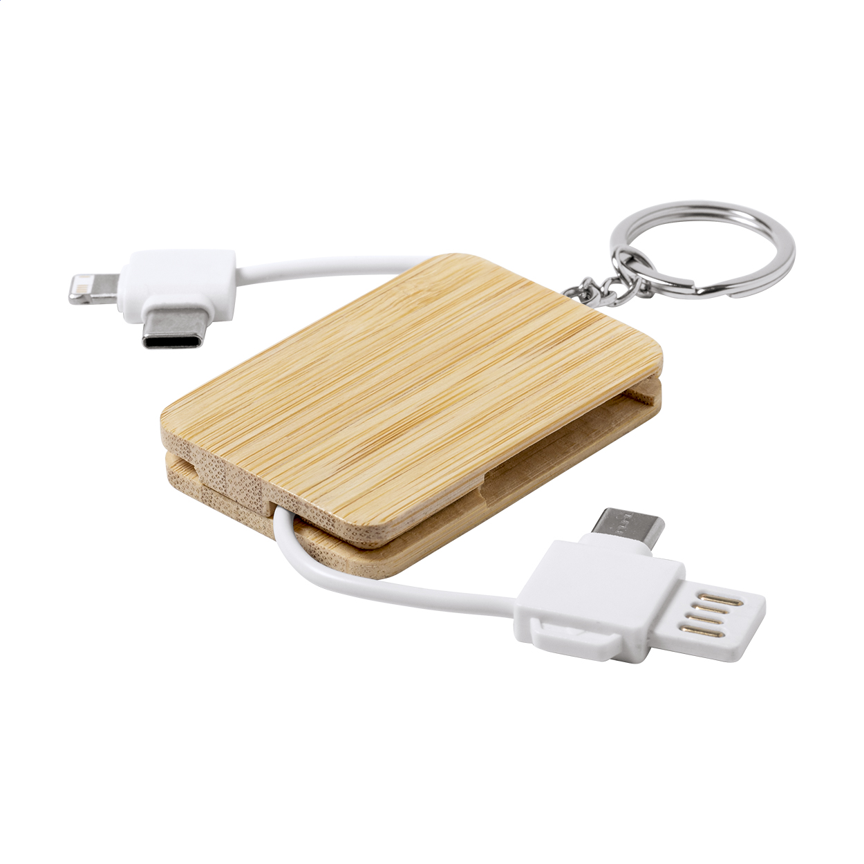 portachiavi con cavo USB — gadget promozionale personalizzabile con il tuo logo