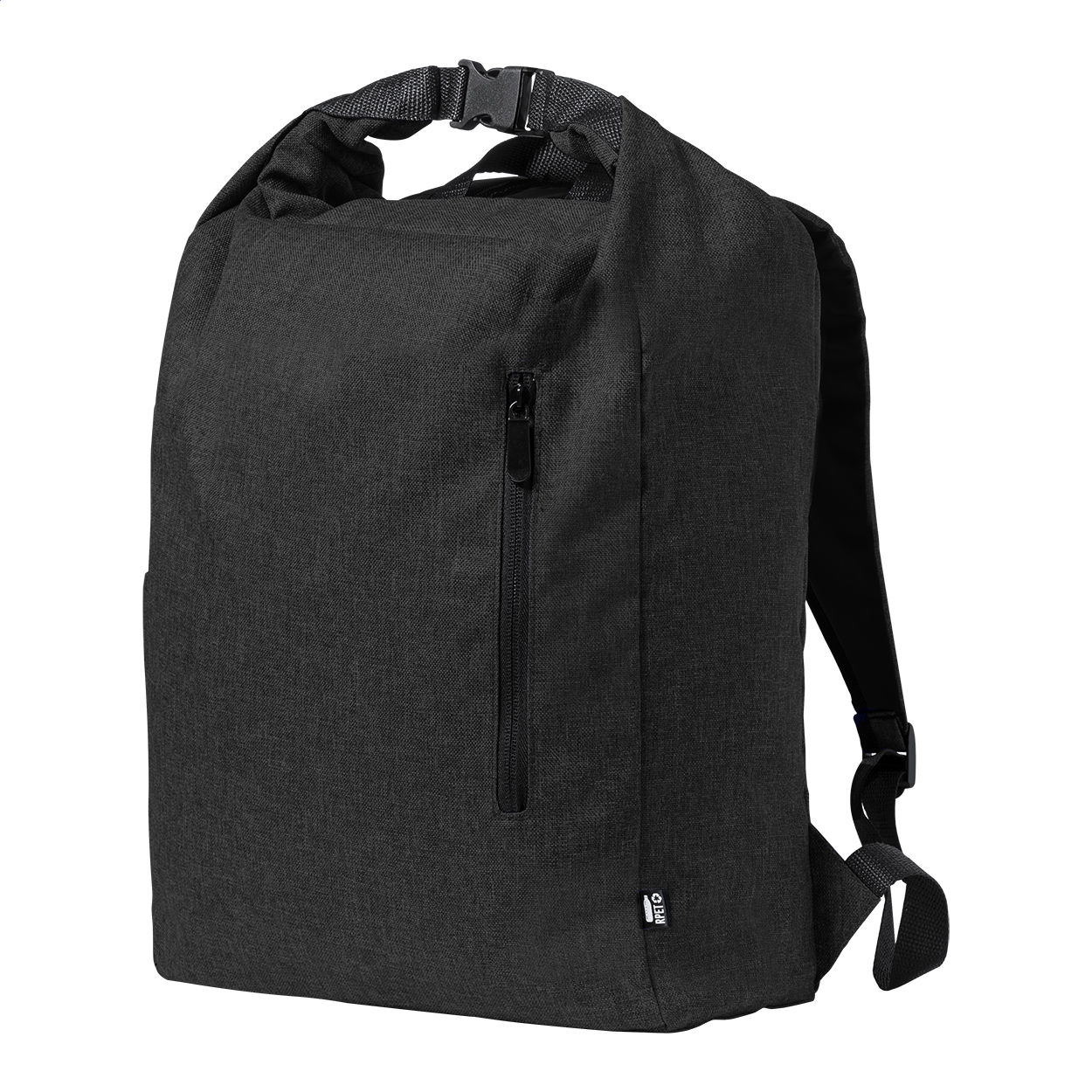 Zaino in RPET — gadget promozionale personalizzabile con il tuo logo