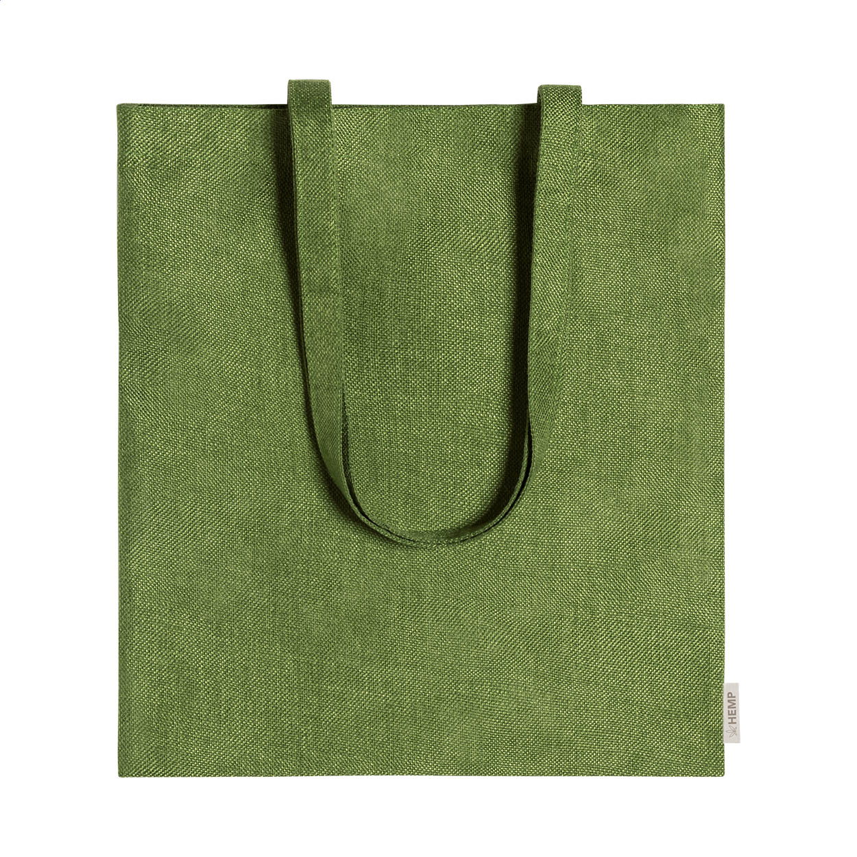 Shopper in canapa — gadget promozionale personalizzabile con il tuo logo