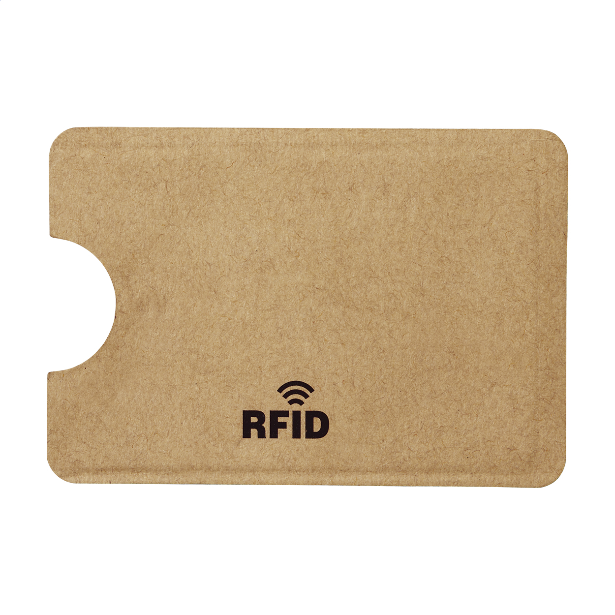 Porta carta di credito RFID — gadget promozionale personalizzabile con il tuo logo