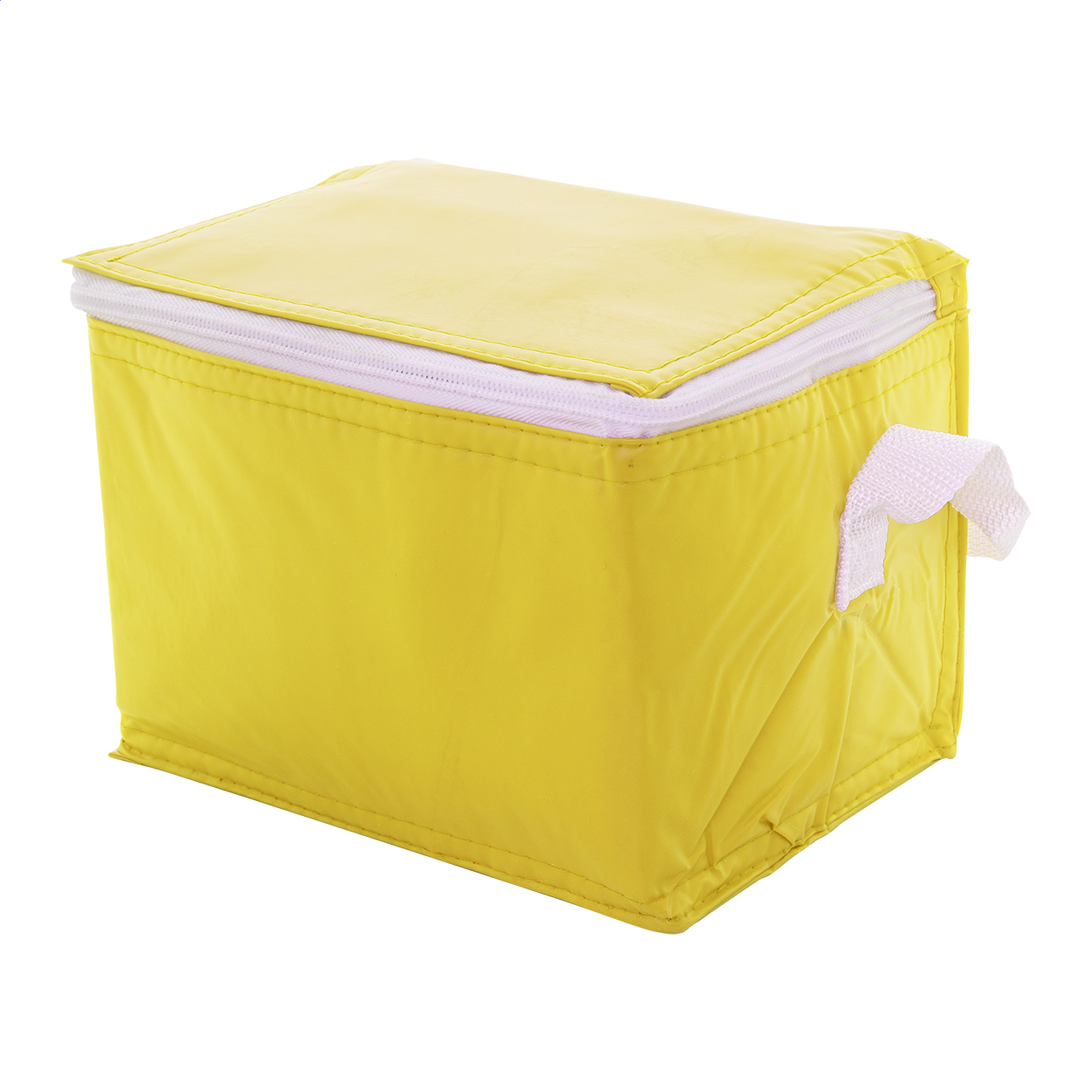 Borsa termica in PVC per 6 lattine da 0,33 lt — gadget promozionale personalizzabile con il tuo logo