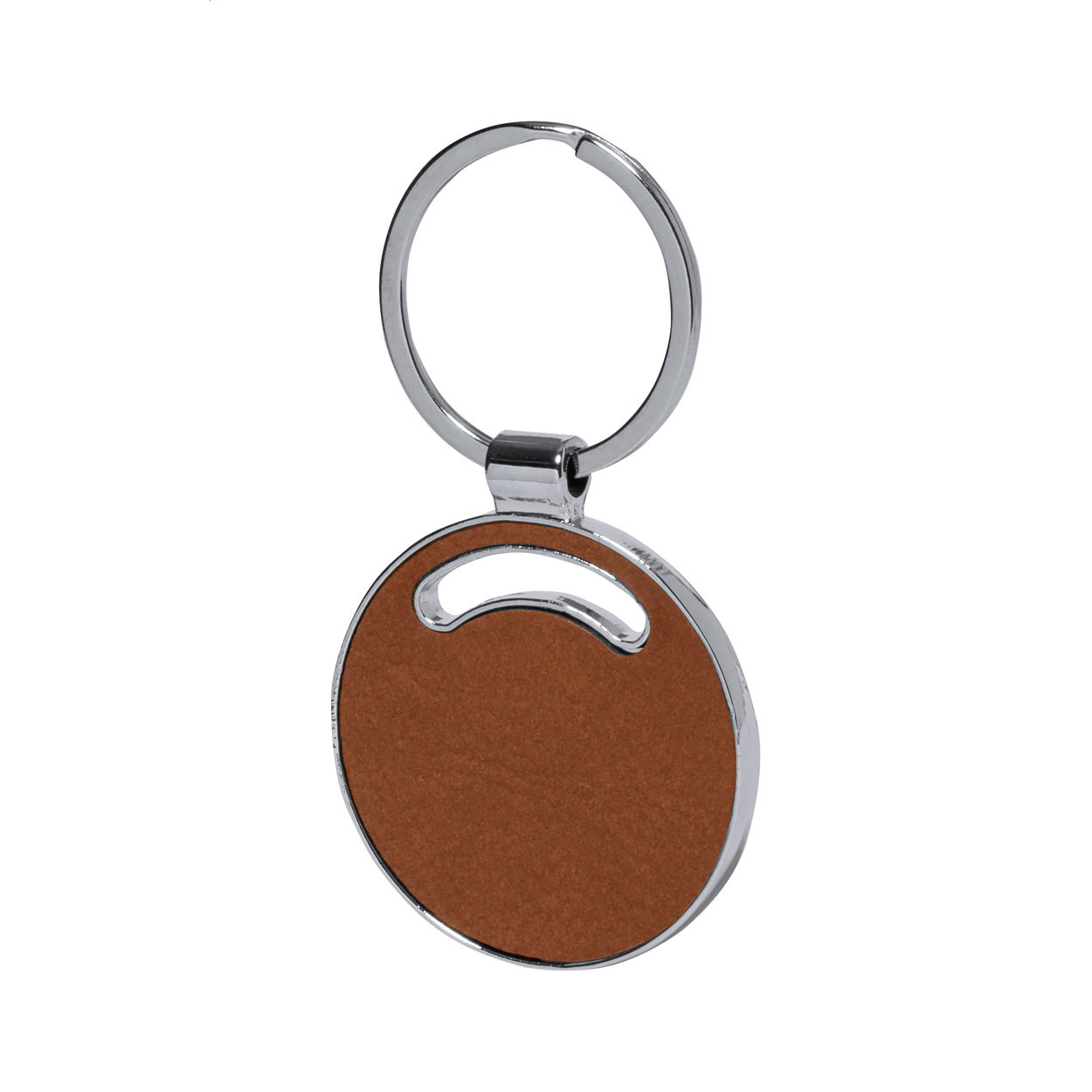 Portachiavi, cerchio — gadget promozionale personalizzabile con il tuo logo