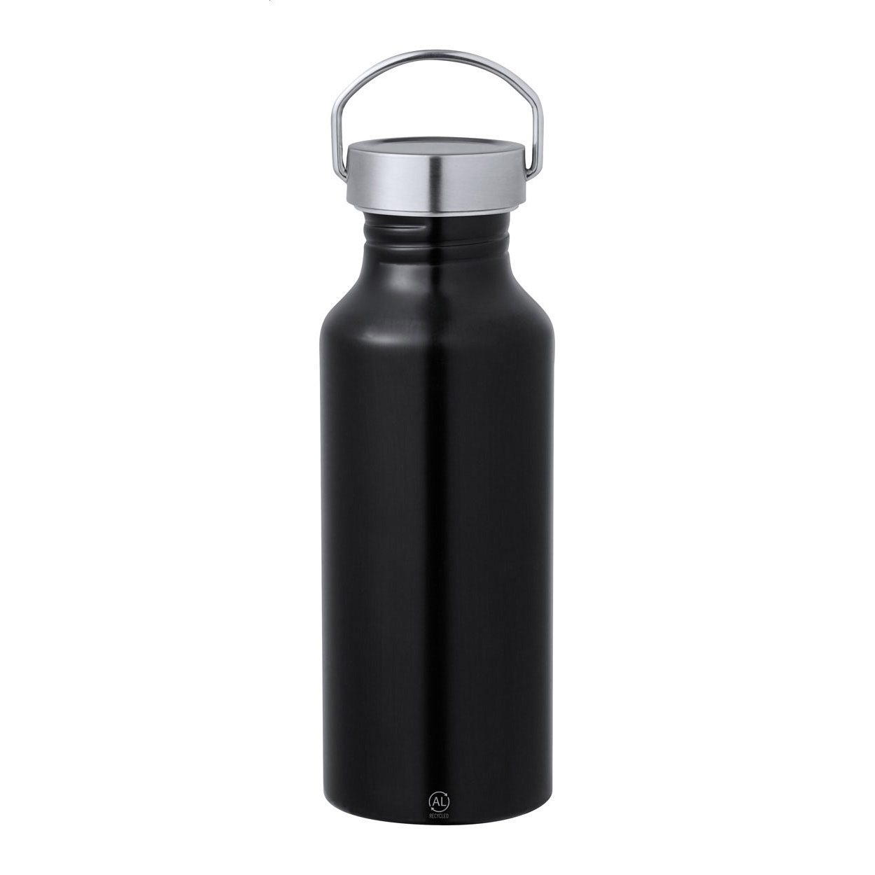 Borraccia in alluminio riciclato da 650 ml — gadget promozionale personalizzabile con il tuo logo