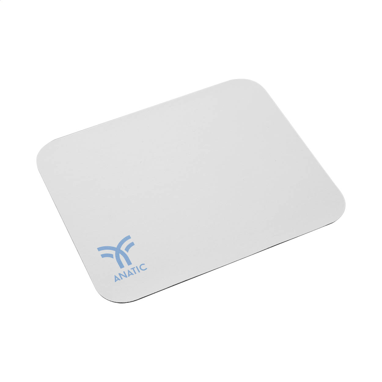 Tappetino mouse in poliestere colorato con dorso antiscivolo — gadget promozionale personalizzabile con il tuo logo