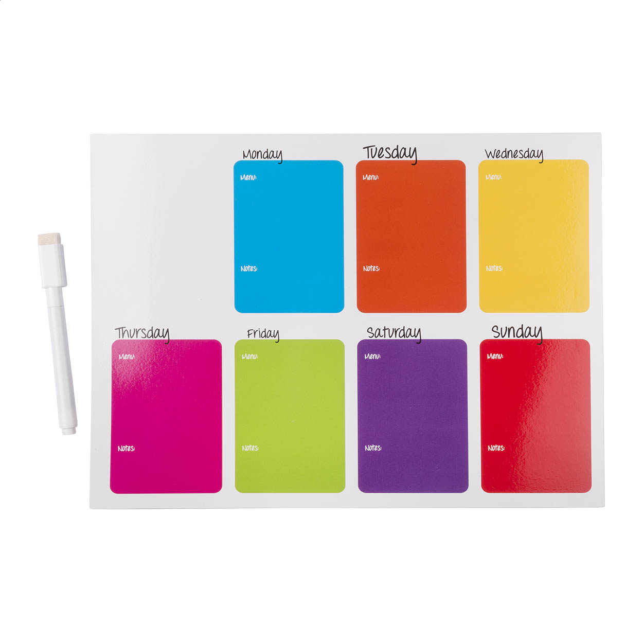planning magnetico — gadget promozionale personalizzabile con il tuo logo