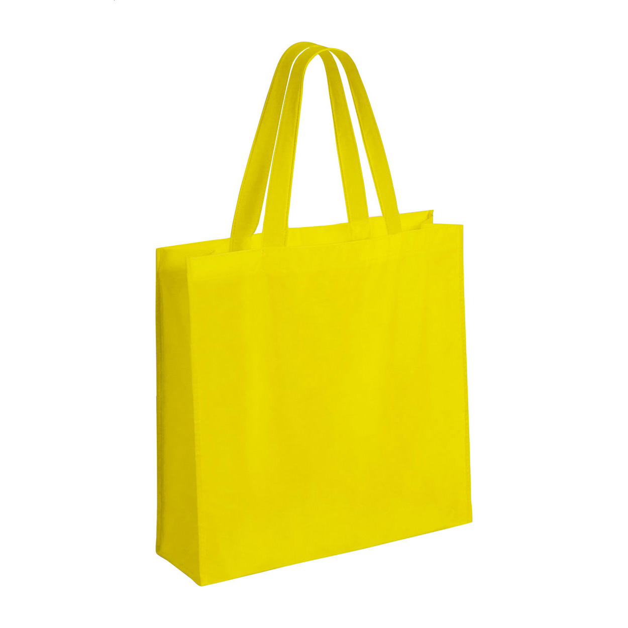 Borsa per la spesa in tessuto non tessuto laminato, 105 g/m² — gadget promozionale personalizzabile con il tuo logo