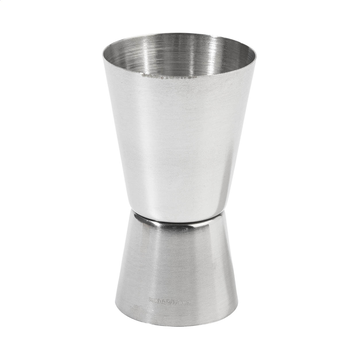 Jigger in acciaio inox da 1 o 1/2 oncia — gadget promozionale personalizzabile con il tuo logo