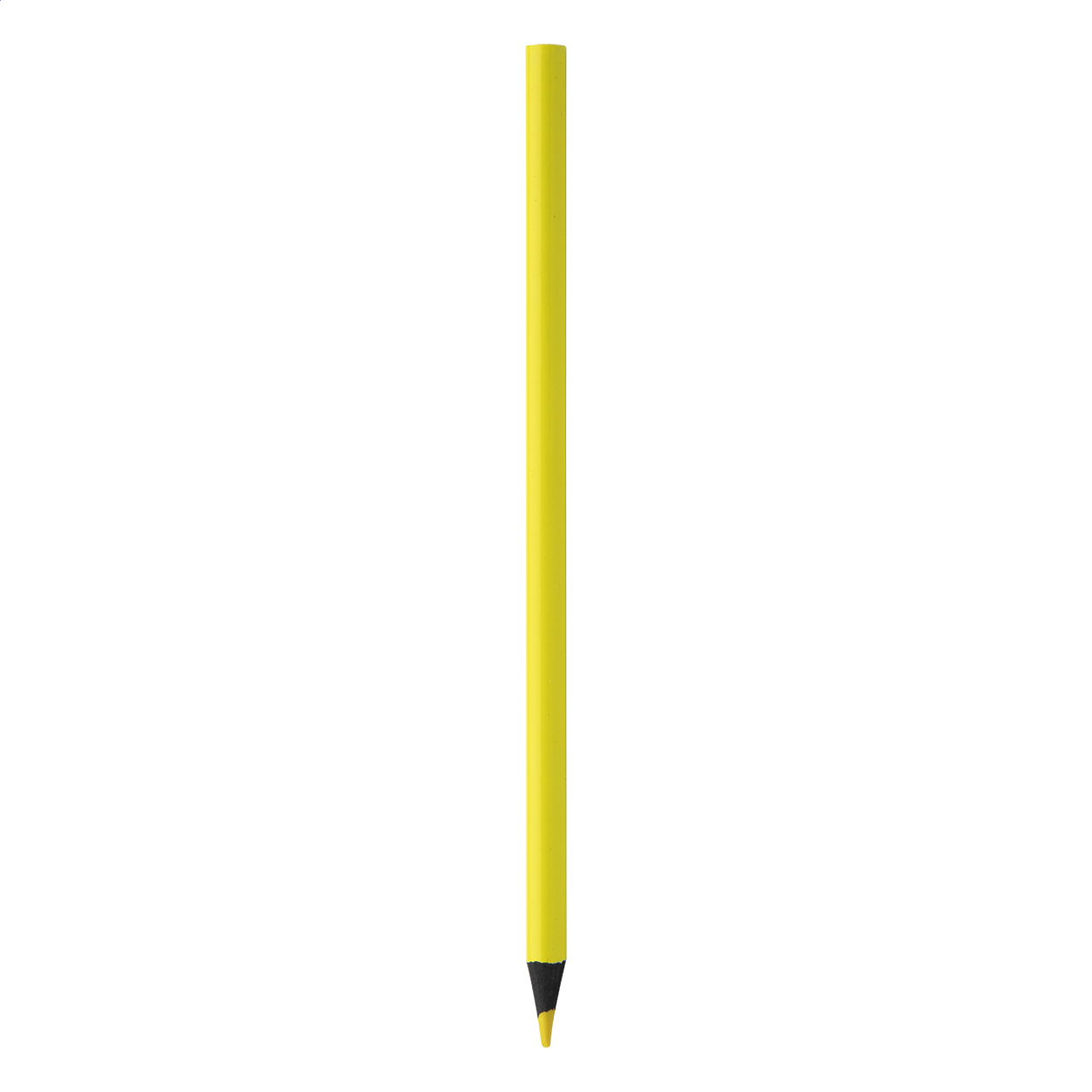 Matita evidenziatore in legno colorato, fornita appuntita — gadget promozionale personalizzabile con il tuo logo