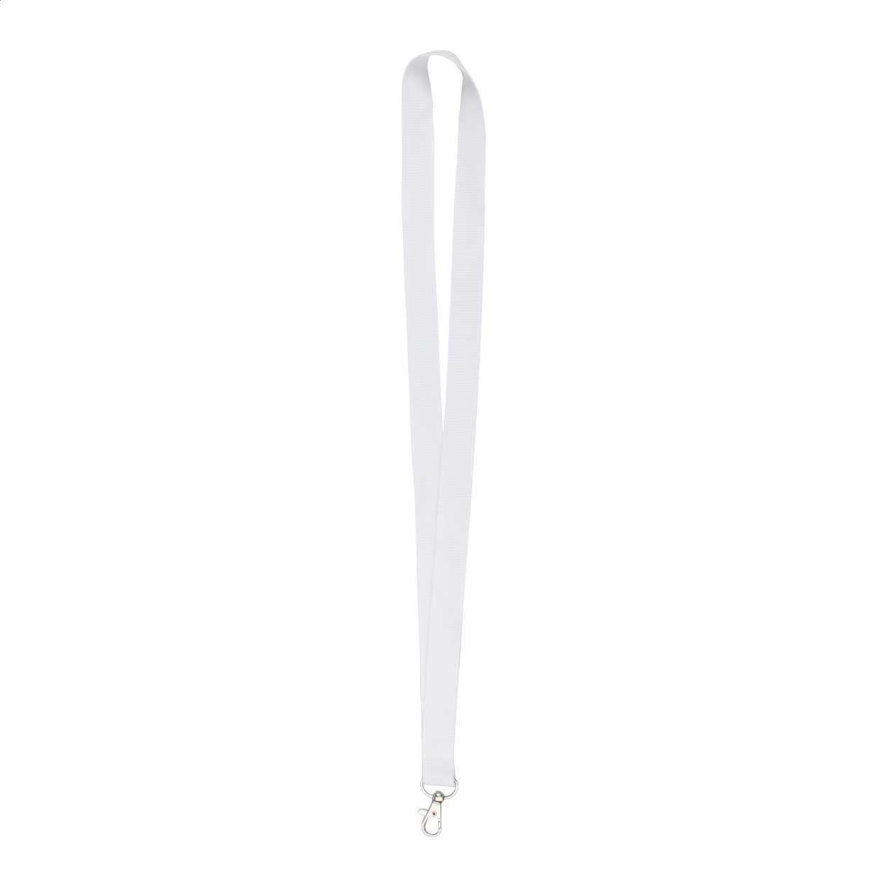 Lanyard in poliestere con moschettone in metallo — gadget promozionale personalizzabile con il tuo logo