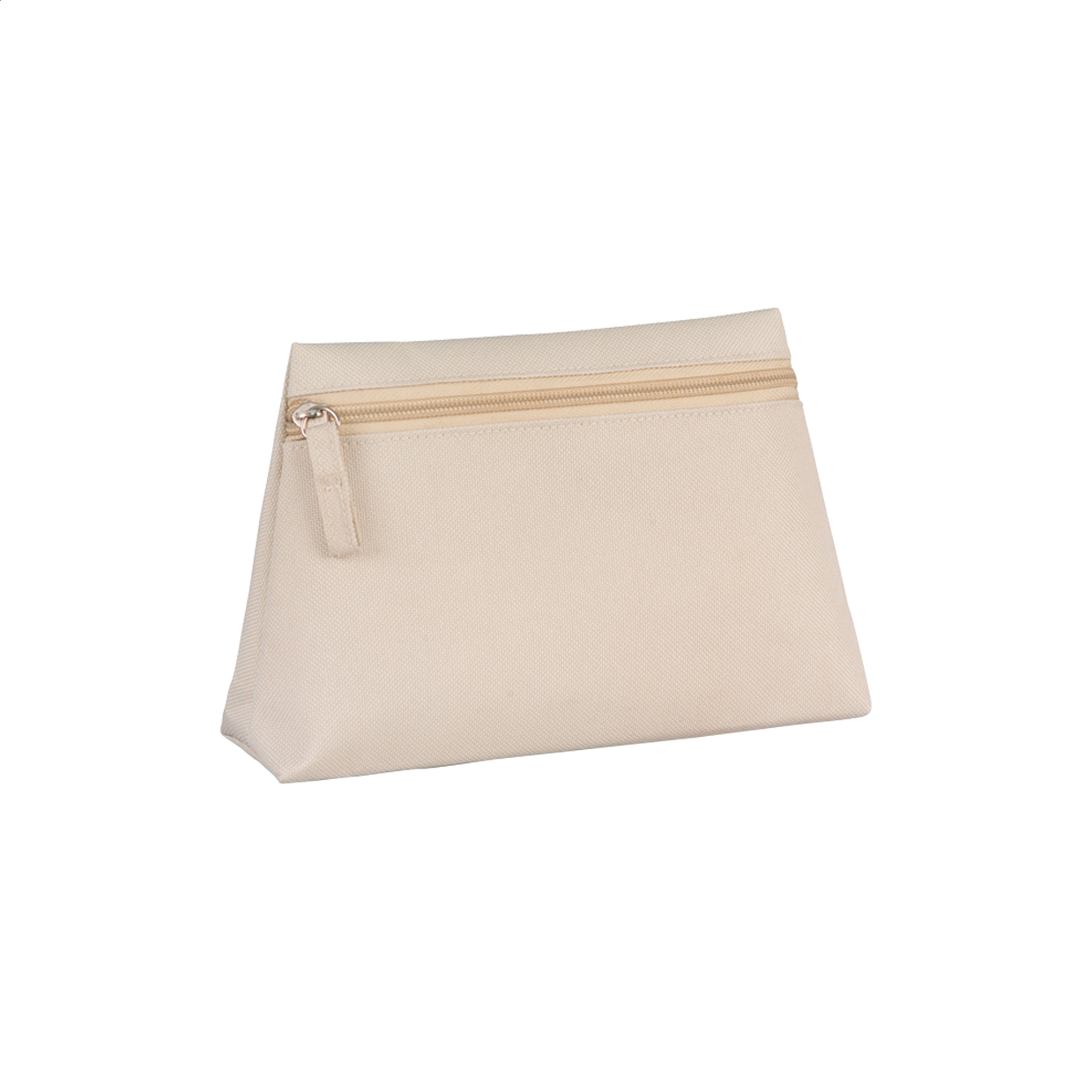Trousse per cosmetici in poliestere 600D con cerniera — gadget promozionale personalizzabile con il tuo logo