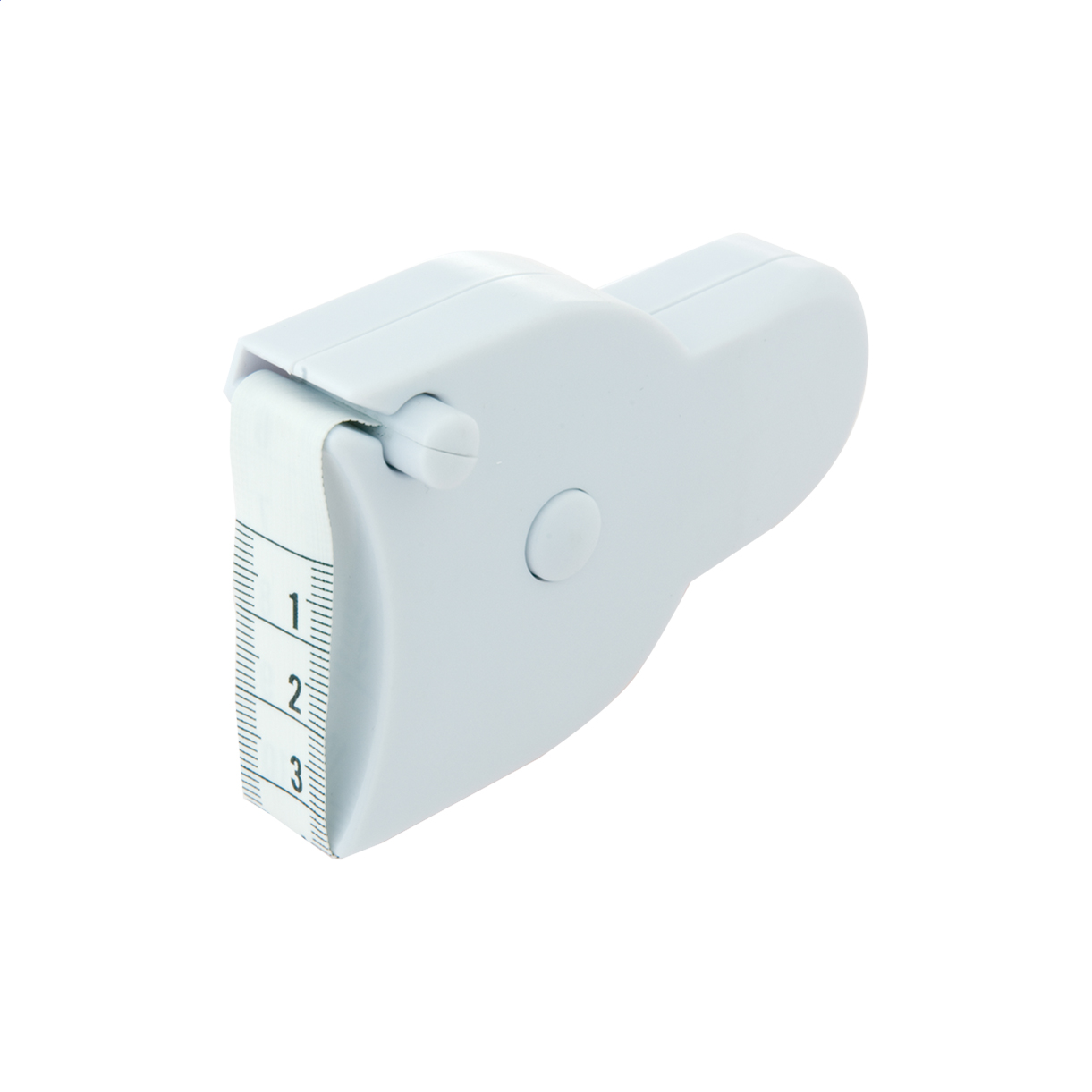 Flessometro con supporto in plastica — gadget promozionale personalizzabile con il tuo logo