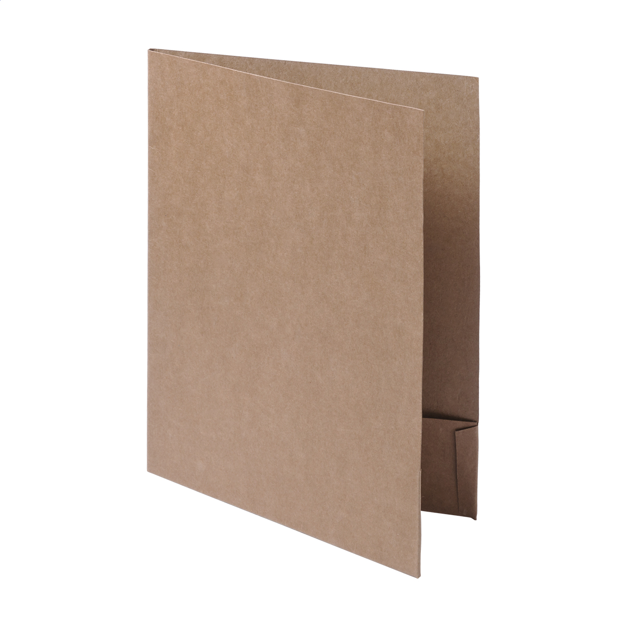 Cartellina porta documenti in carta riciclata — gadget promozionale personalizzabile con il tuo logo