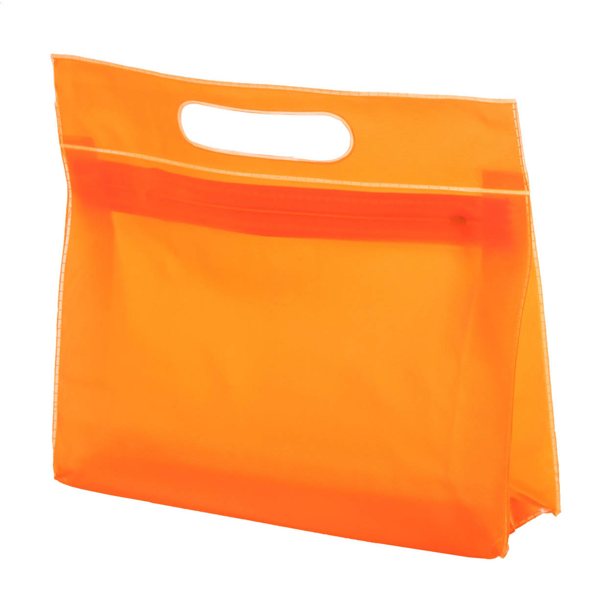 Trousse per cosmetici in PVC con cerniera — gadget promozionale personalizzabile con il tuo logo