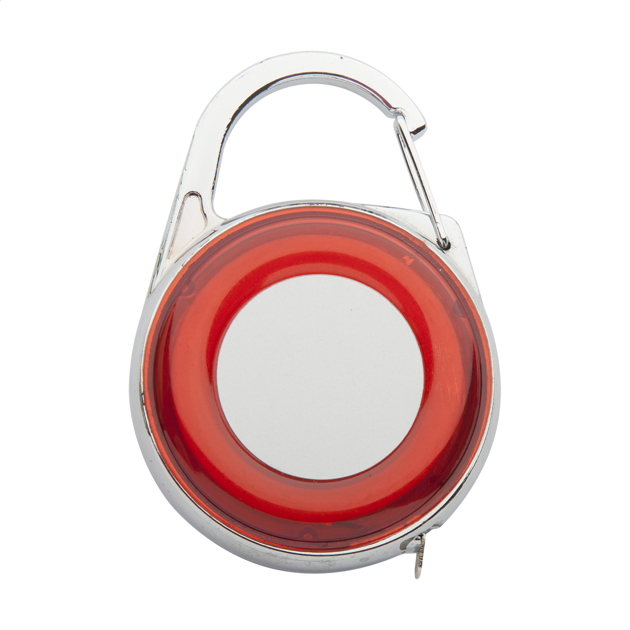 Flessometro 2mt, con moschettone — gadget promozionale personalizzabile con il tuo logo