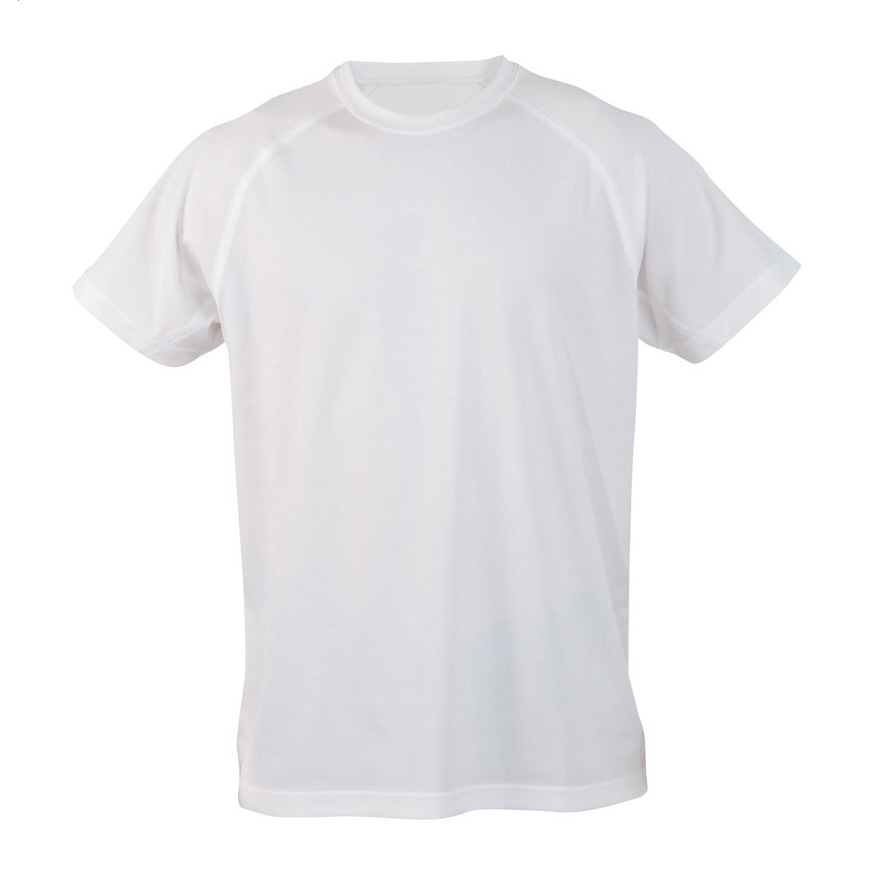 T-shirt sportiva traspirante 100% poliestere, 135 g/m² — gadget promozionale personalizzabile con il tuo logo