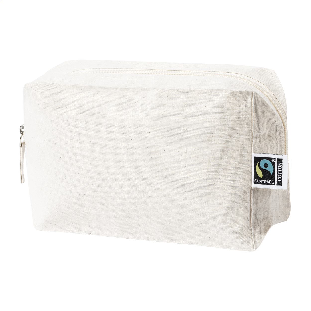 Trousse Fairtrade — gadget promozionale personalizzabile con il tuo logo