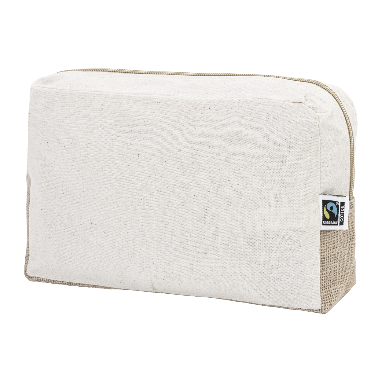 Trousse Fairtrade — gadget promozionale personalizzabile con il tuo logo