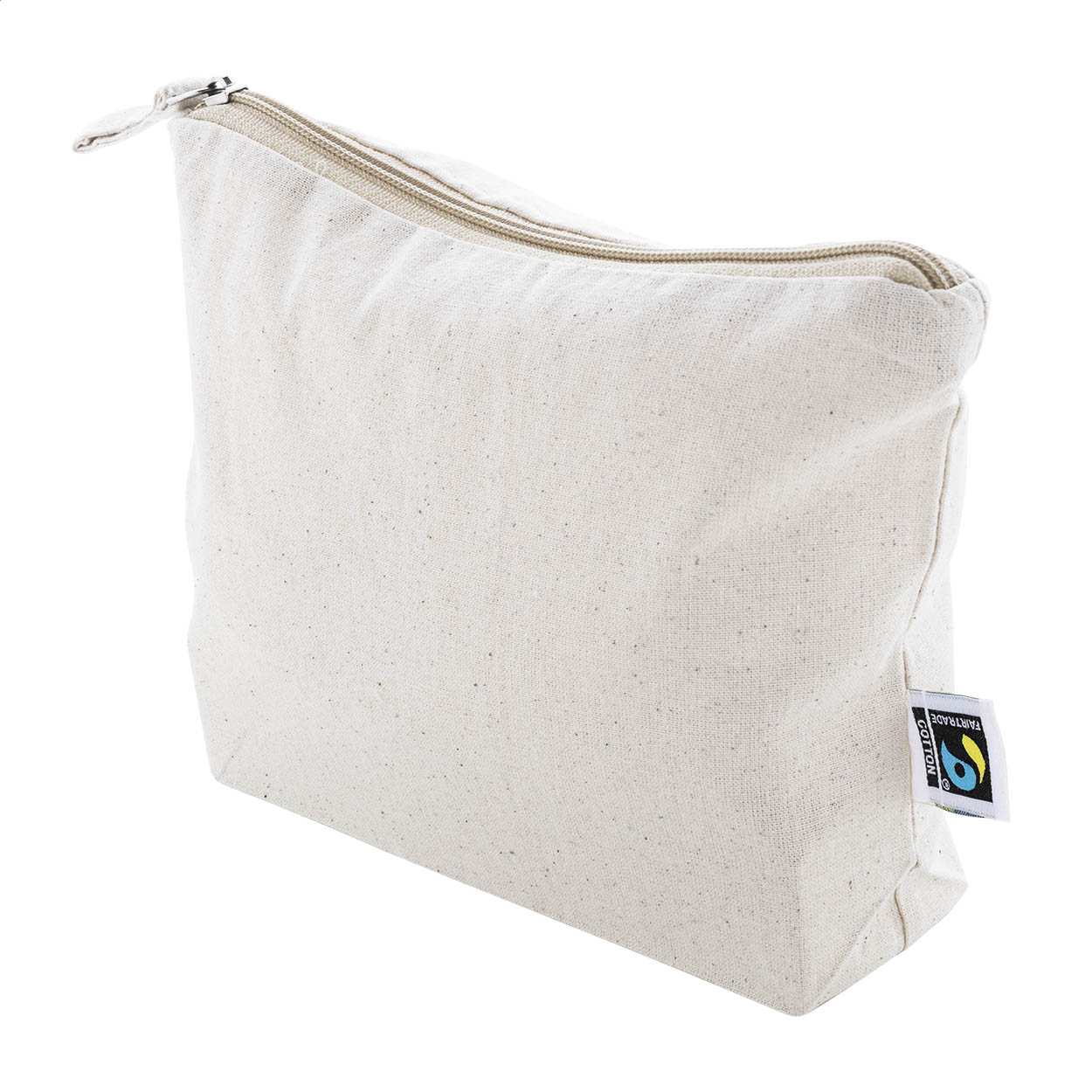 Trousse Fairtrade — gadget promozionale personalizzabile con il tuo logo