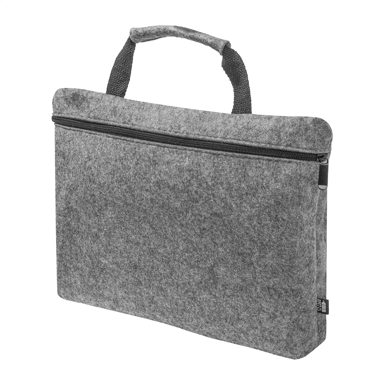 Borsa porta computer in RPET — gadget promozionale personalizzabile con il tuo logo