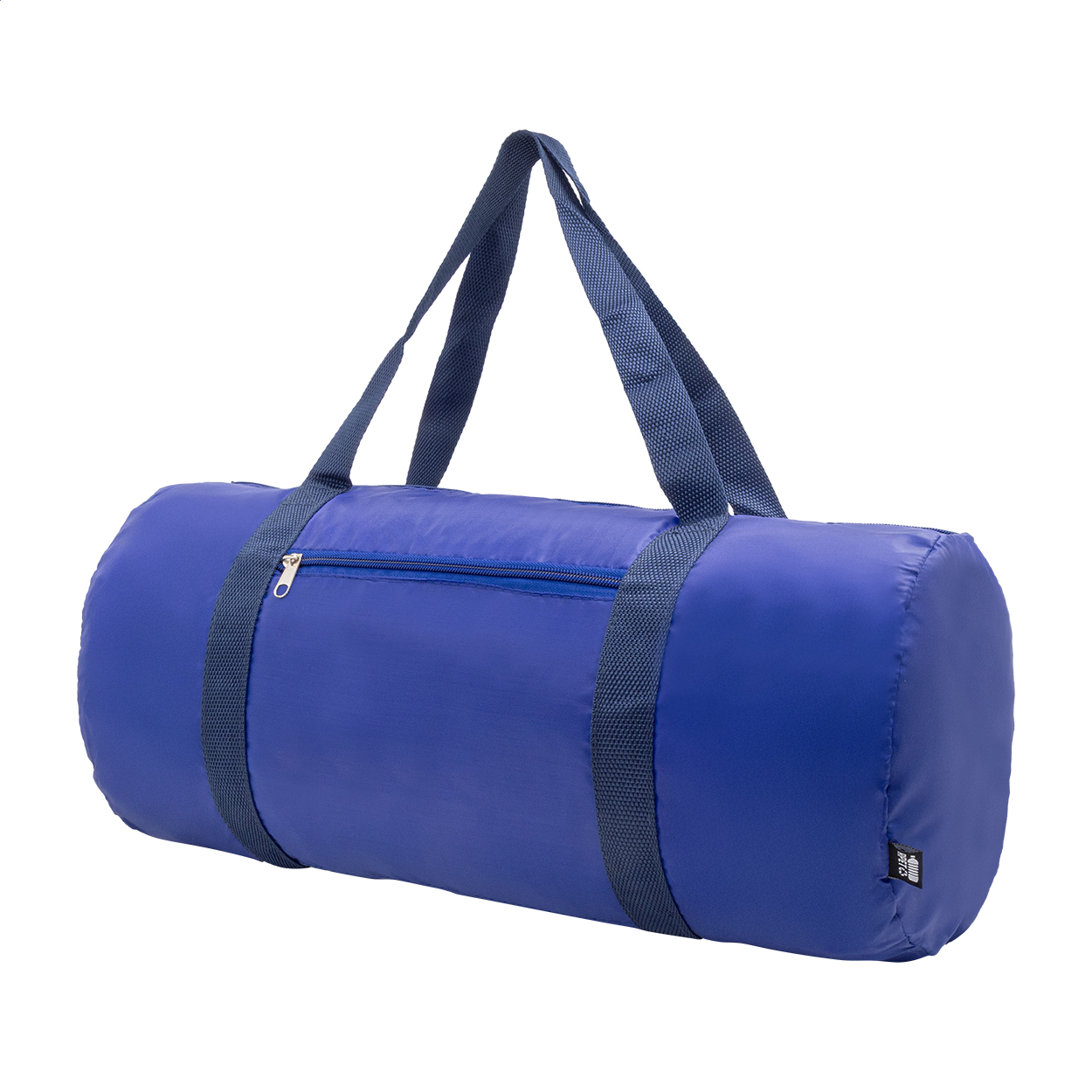 Borsa sportiva in RPET — gadget promozionale personalizzabile con il tuo logo