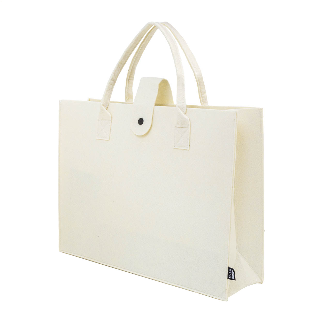 Shopper in RPET — gadget promozionale personalizzabile con il tuo logo