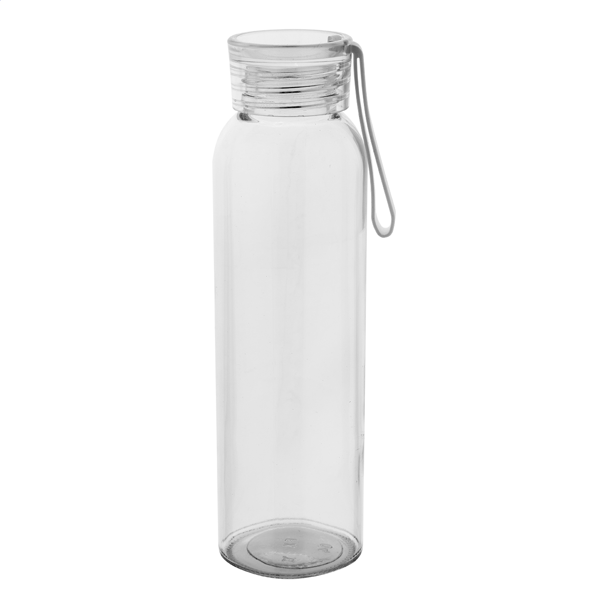 Borraccia in vetro riciclato da500 ml — gadget promozionale personalizzabile con il tuo logo