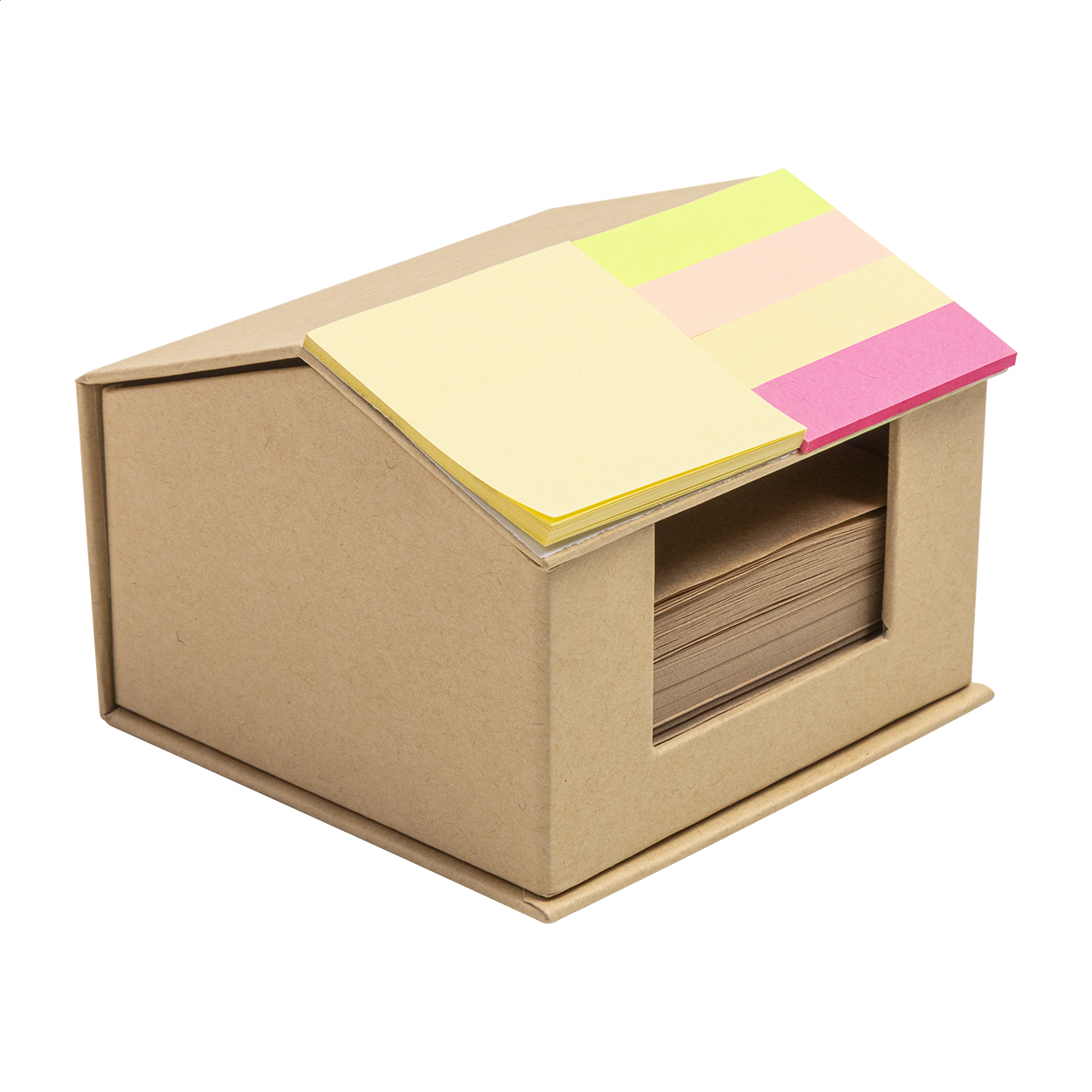 Dispenser foglietti adesivi — gadget promozionale personalizzabile con il tuo logo
