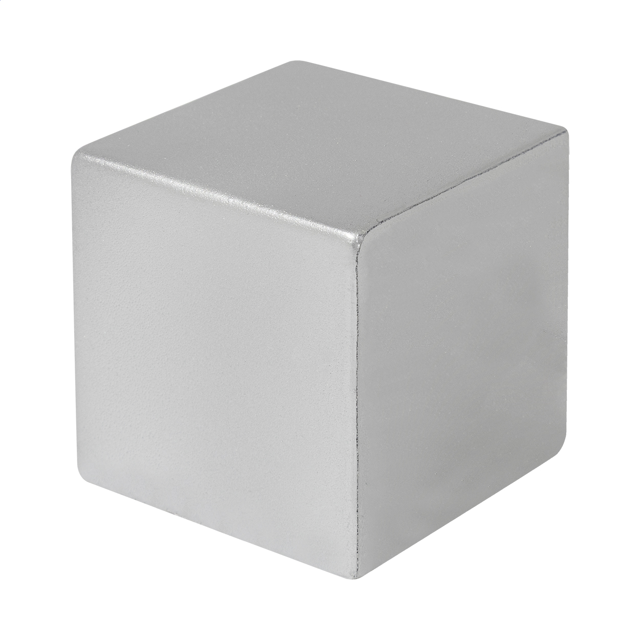 Cubo antistress metallizzato — gadget promozionale personalizzabile con il tuo logo