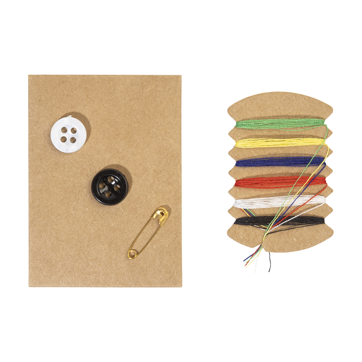 kit da cucito compatto — gadget promozionale personalizzabile con il tuo logo