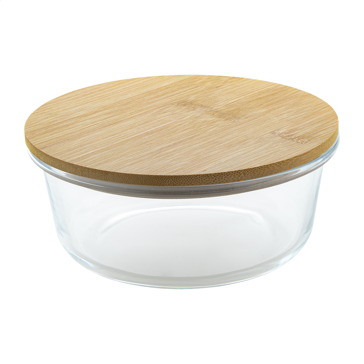 Scatola pranzo in vetro — gadget promozionale personalizzabile con il tuo logo
