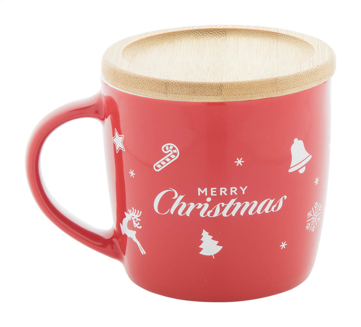 Tazza natalizia — gadget promozionale personalizzabile con il tuo logo