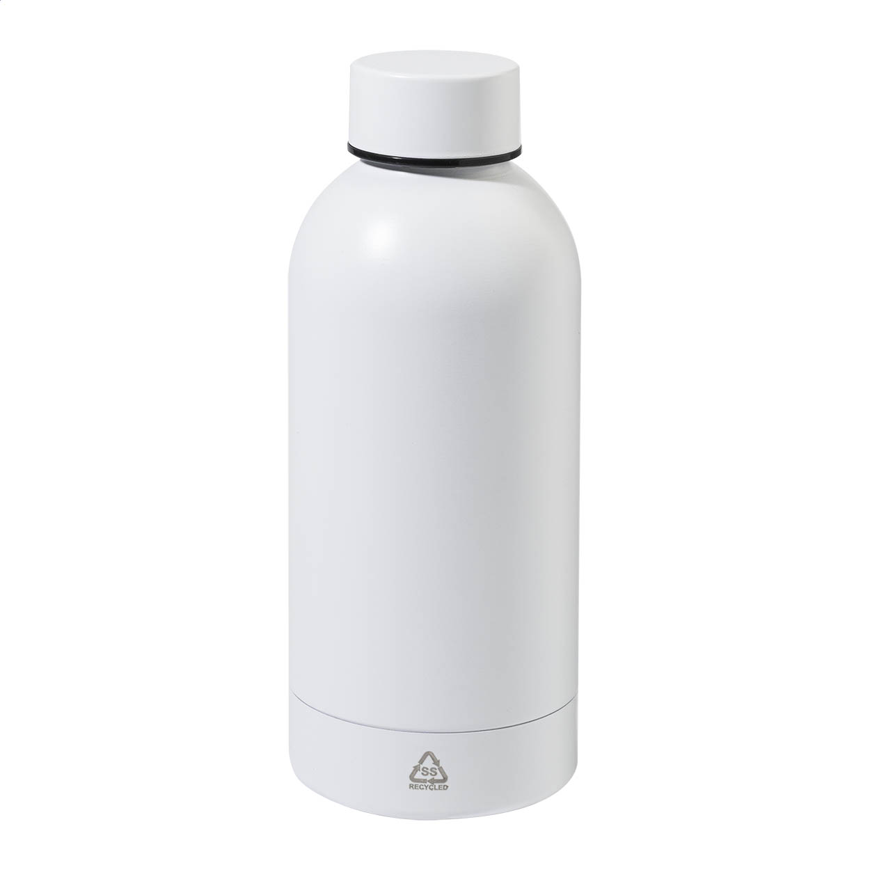 Borraccia da 500ml in acciaio riciclato — gadget promozionale personalizzabile con il tuo logo