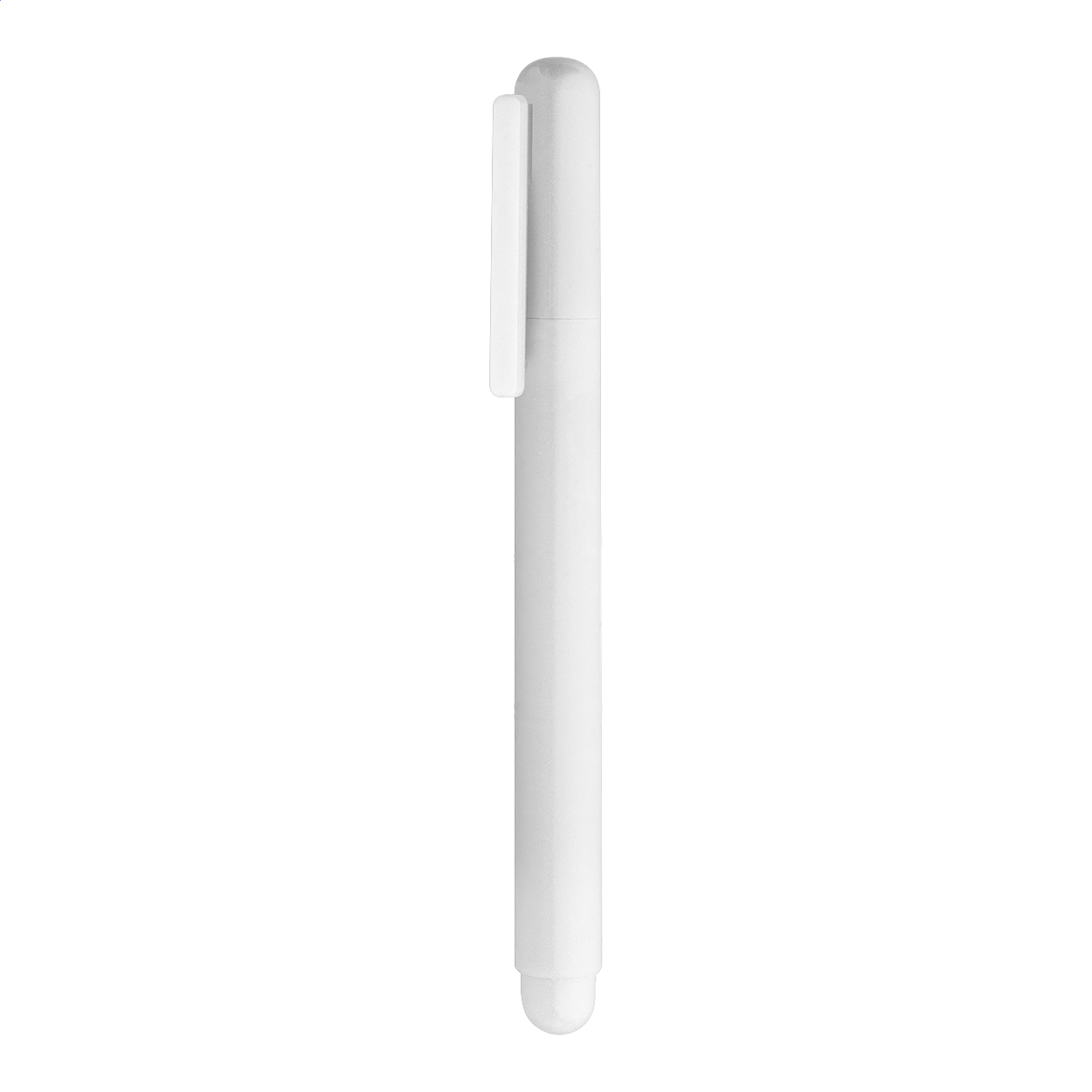 Penna gel in ABS riciclato — gadget promozionale personalizzabile con il tuo logo