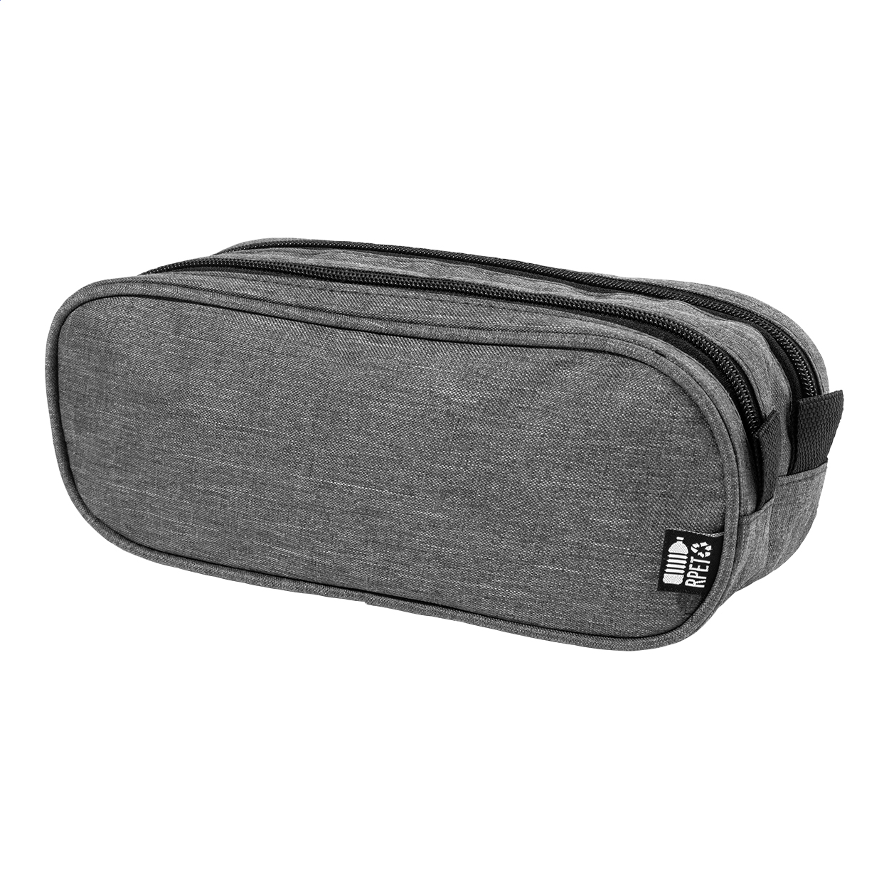 Astuccio in RPET per penne — gadget promozionale personalizzabile con il tuo logo