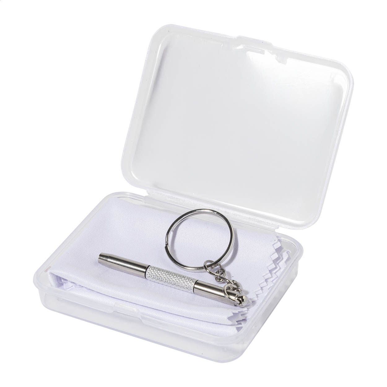 Set manutenzione occhiali — gadget promozionale personalizzabile con il tuo logo