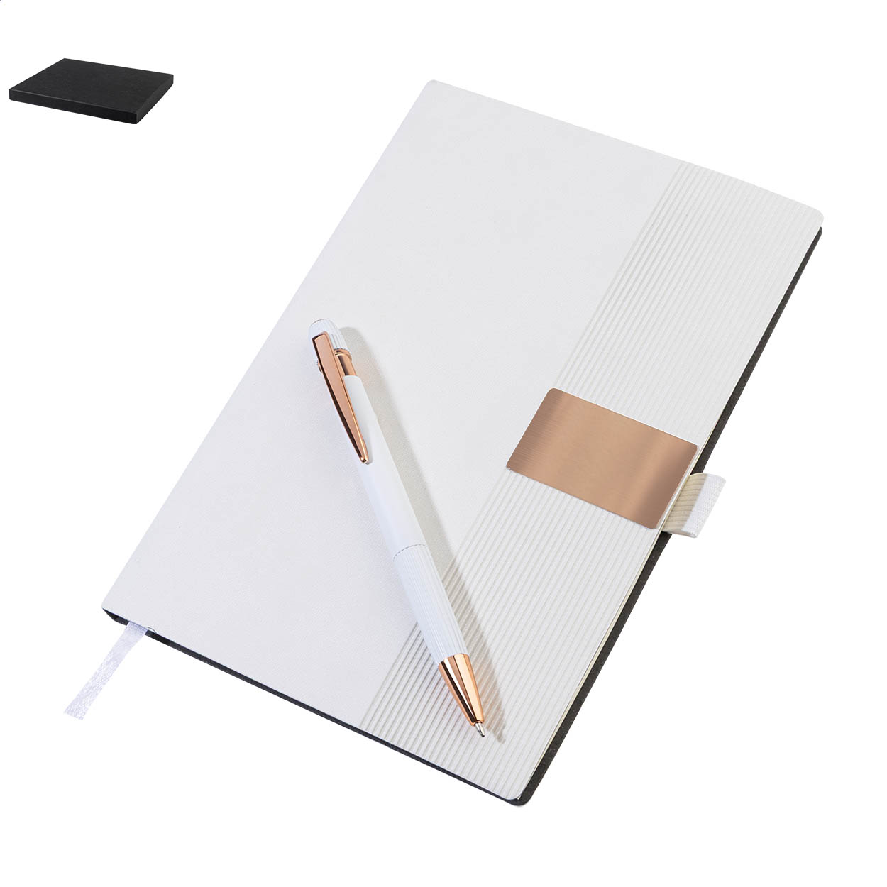 Set quaderno — gadget promozionale personalizzabile con il tuo logo