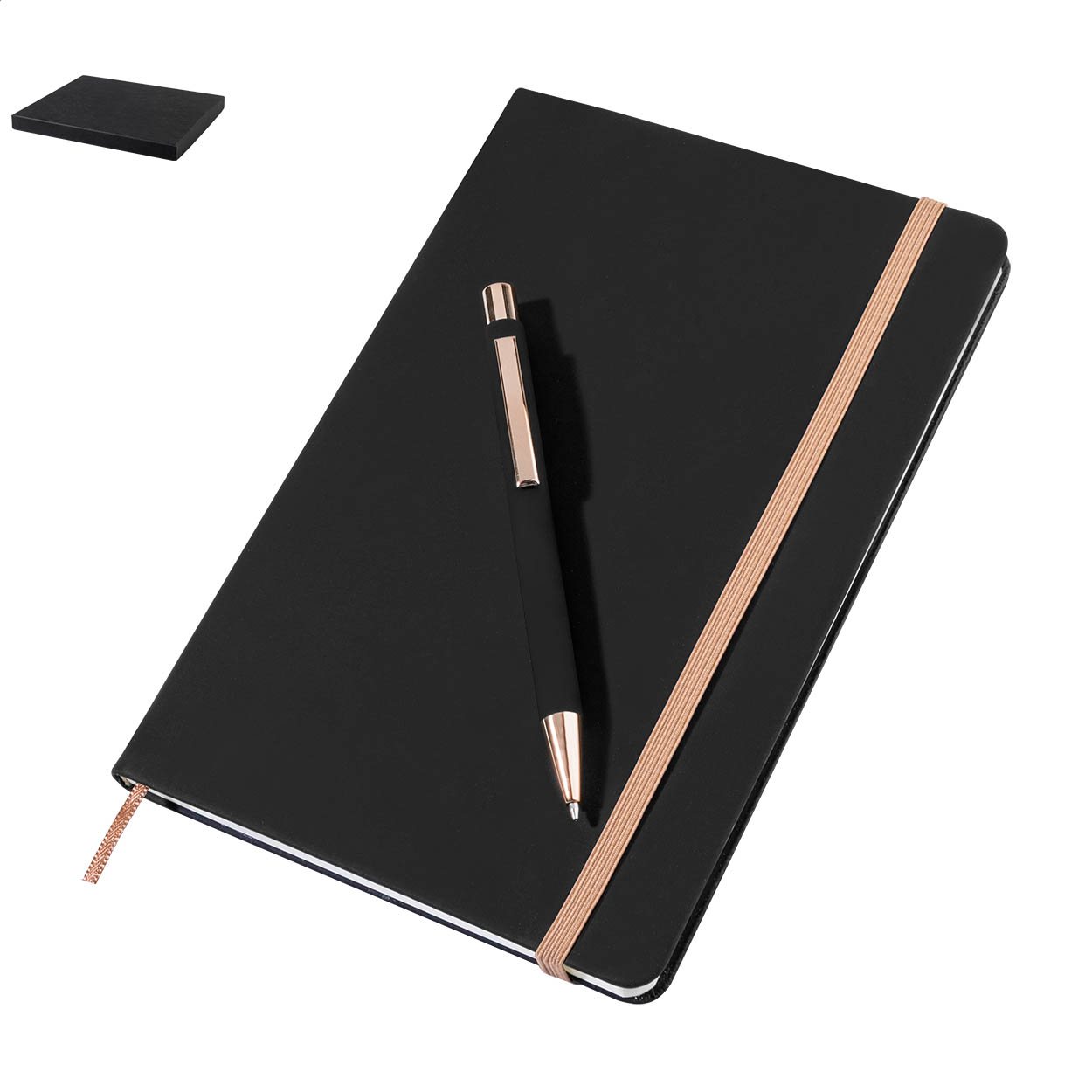 Set quaderno — gadget promozionale personalizzabile con il tuo logo