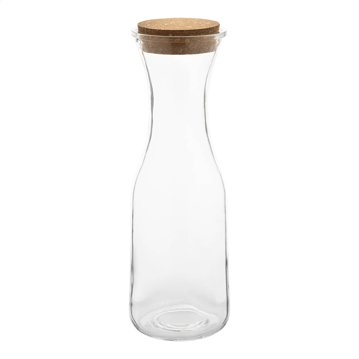 Caraffa in vetro riciclato — gadget promozionale personalizzabile con il tuo logo