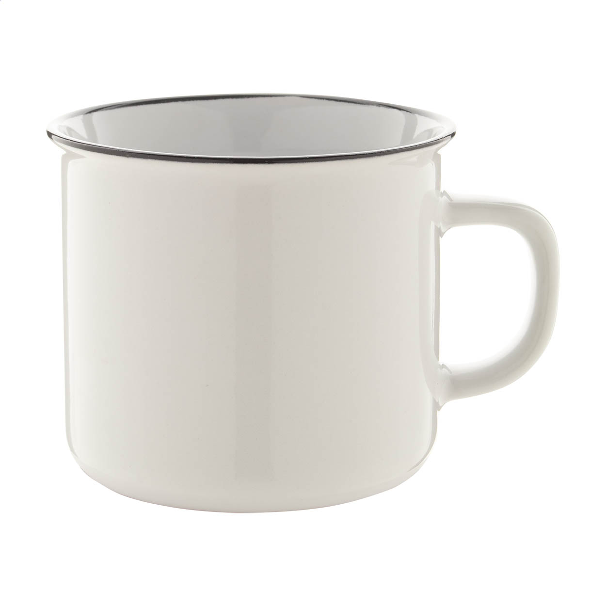 Tazza vintage — gadget promozionale personalizzabile con il tuo logo