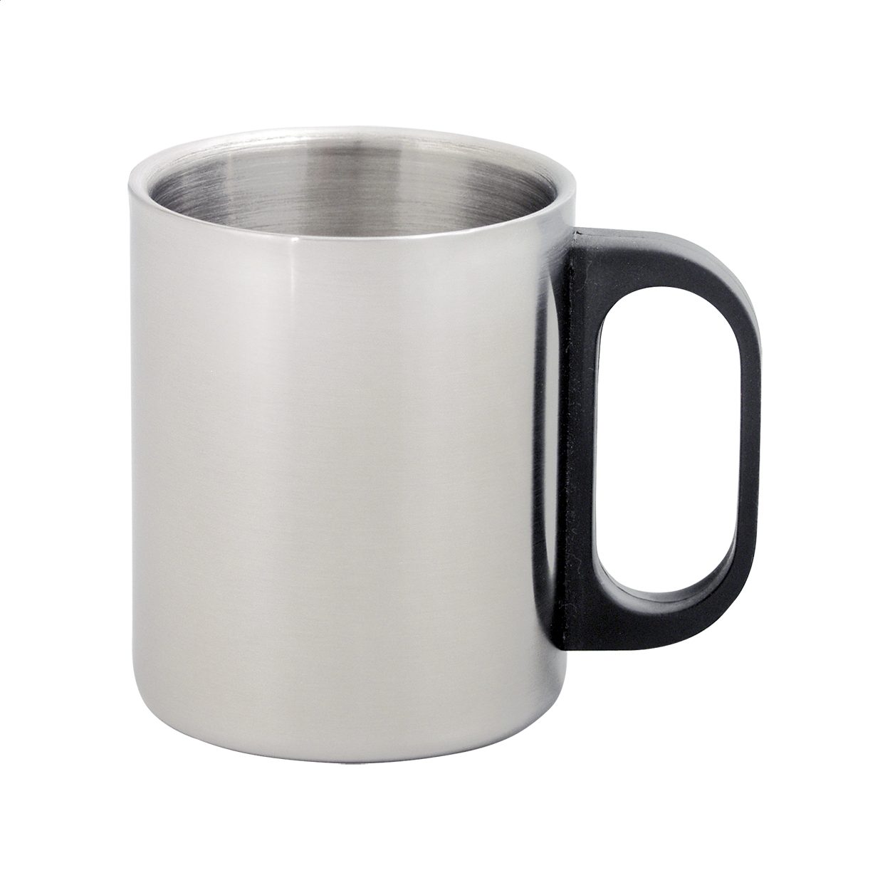 tazza in acciaio — gadget promozionale personalizzabile con il tuo logo