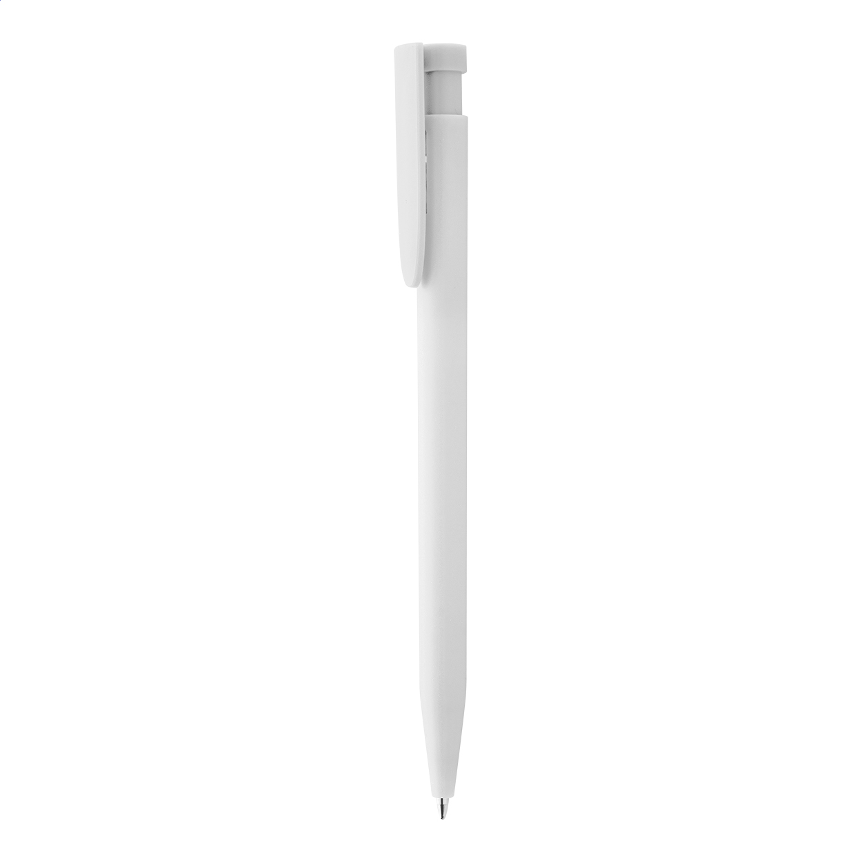 Penna a sfera in ABS riciclato (RABS) — gadget promozionale personalizzabile con il tuo logo