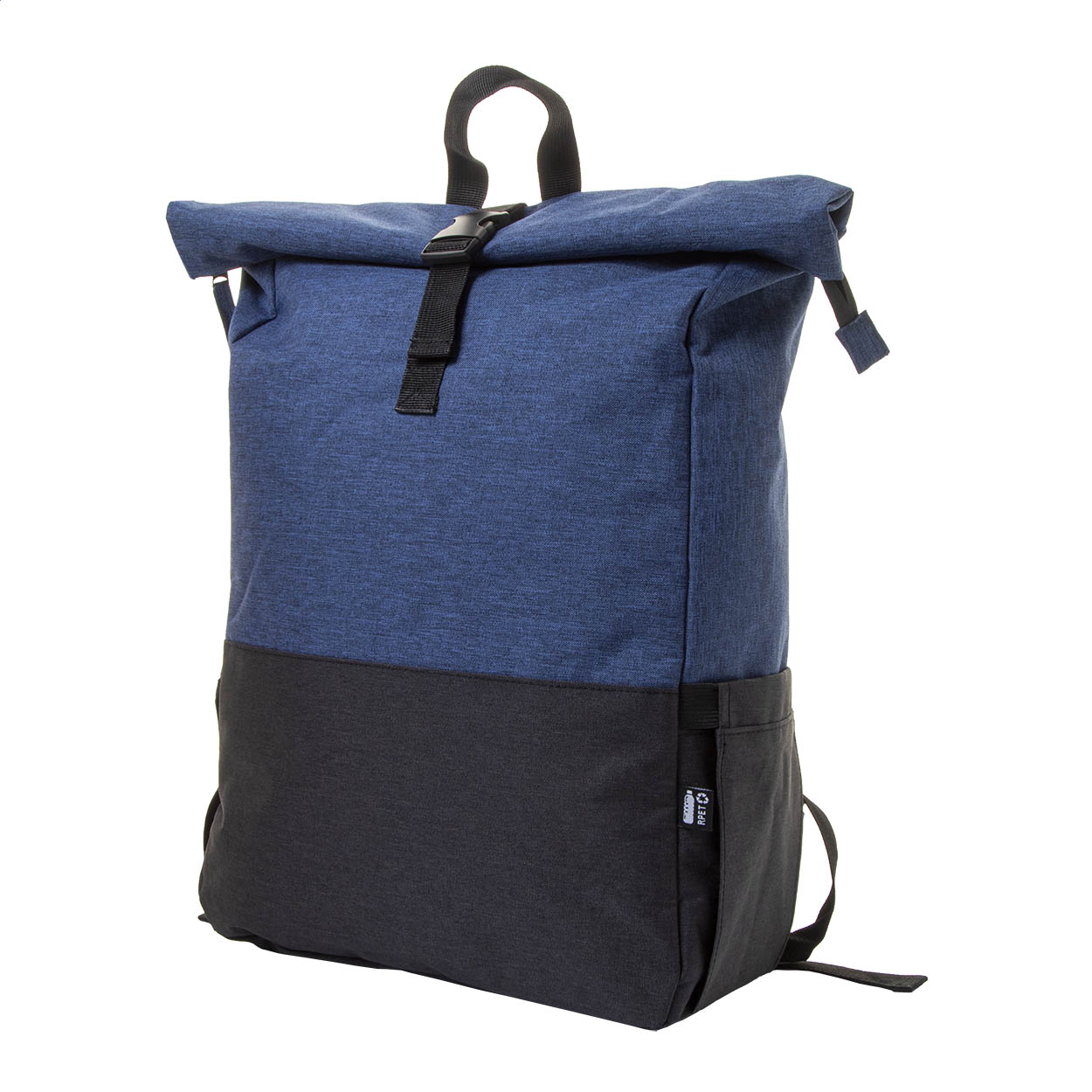 Zaino in RPET — gadget promozionale personalizzabile con il tuo logo