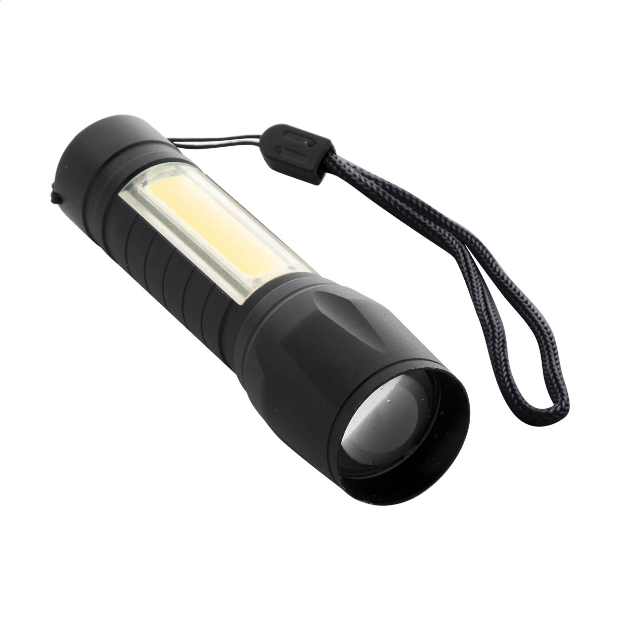 Torcia ricaricabile — gadget promozionale personalizzabile con il tuo logo